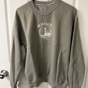 Montauk Olive Green Sweater